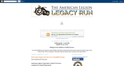 Desktop Screenshot of legacyrun.blogspot.com