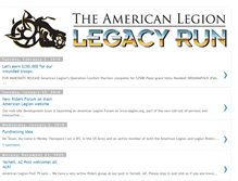 Tablet Screenshot of legacyrun.blogspot.com
