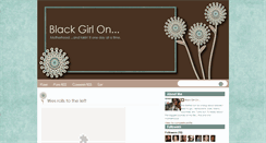 Desktop Screenshot of blackgirlin.blogspot.com