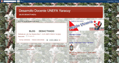 Desktop Screenshot of desarrollodocenteunefayaracuy.blogspot.com