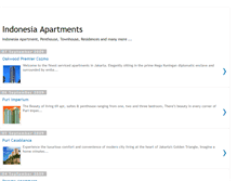Tablet Screenshot of indo-apartments.blogspot.com