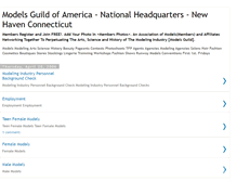Tablet Screenshot of modelsguild.blogspot.com