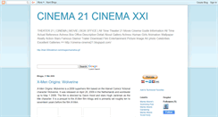 Desktop Screenshot of cinema-cinema21.blogspot.com