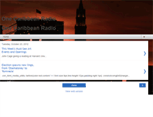 Tablet Screenshot of onecaribbeanradio.blogspot.com