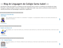 Tablet Screenshot of linguagemcsi.blogspot.com