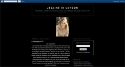 Desktop Screenshot of jasmineinlondon.blogspot.com