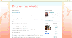 Desktop Screenshot of mounia-becauseimworthit.blogspot.com