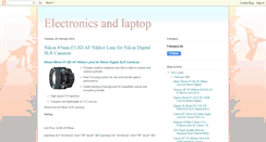Desktop Screenshot of electronics-laptop.blogspot.com