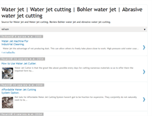 Tablet Screenshot of bohlerwaterjetcutting.blogspot.com