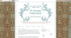 Desktop Screenshot of 19hours-freedom.blogspot.com