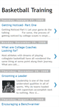 Mobile Screenshot of hoopstraining.blogspot.com