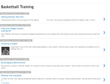 Tablet Screenshot of hoopstraining.blogspot.com