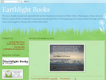 Tablet Screenshot of earthlightbooks.blogspot.com