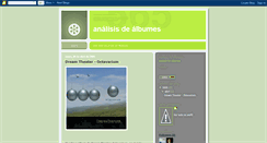 Desktop Screenshot of analisisdealbumes.blogspot.com