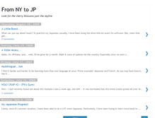 Tablet Screenshot of fromnytojp.blogspot.com