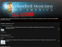 Tablet Screenshot of handbellmusicians.blogspot.com