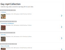 Tablet Screenshot of gaymp4collection.blogspot.com