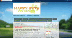 Desktop Screenshot of happypets-petsitting.blogspot.com