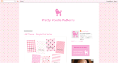 Desktop Screenshot of prettypoodle.blogspot.com