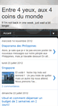 Mobile Screenshot of entre4yeuxaux4coinsdumonde.blogspot.com