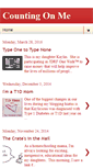 Mobile Screenshot of counting-on-me.blogspot.com