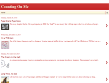 Tablet Screenshot of counting-on-me.blogspot.com
