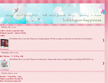 Tablet Screenshot of bubblegum-happiness.blogspot.com