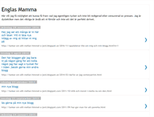 Tablet Screenshot of englasmamma.blogspot.com
