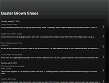 Tablet Screenshot of busterbrownshoes.blogspot.com