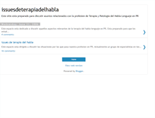 Tablet Screenshot of issuesterapiadelhabla.blogspot.com
