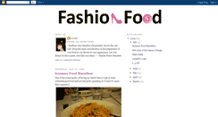 Desktop Screenshot of fashionfooddose.blogspot.com