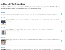 Tablet Screenshot of bubbleslilfashionstore.blogspot.com