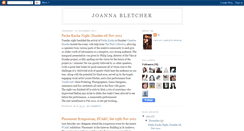 Desktop Screenshot of joannabletcher.blogspot.com