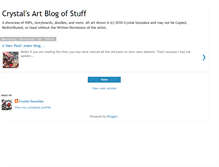 Tablet Screenshot of crystalgonzalez.blogspot.com