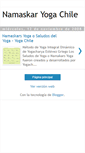 Mobile Screenshot of namaskaryoga-chile.blogspot.com