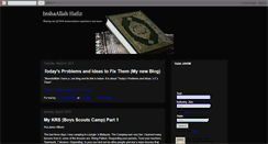 Desktop Screenshot of inshaallahhafiz.blogspot.com
