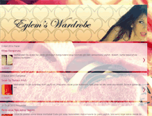 Tablet Screenshot of eylemswardrobe.blogspot.com