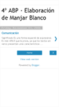 Mobile Screenshot of 3b-manjarblanco.blogspot.com
