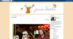 Desktop Screenshot of jessahearts.blogspot.com