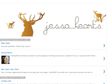 Tablet Screenshot of jessahearts.blogspot.com