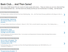 Tablet Screenshot of bookclubandthensome.blogspot.com
