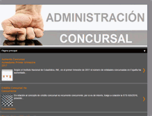 Tablet Screenshot of administracion-concursal.blogspot.com