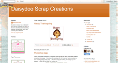 Desktop Screenshot of daisydooscrapcreations.blogspot.com
