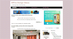 Desktop Screenshot of office-design-ideas.blogspot.com