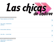 Tablet Screenshot of laschicasdeindiree.blogspot.com
