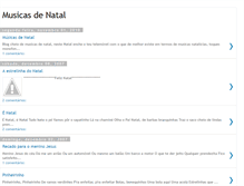 Tablet Screenshot of musicasdenatal.blogspot.com