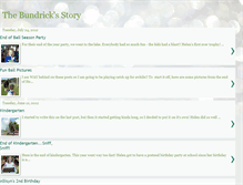 Tablet Screenshot of bundrickfamily.blogspot.com