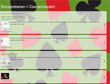 Tablet Screenshot of konzentrieren1.blogspot.com