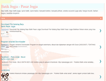 Tablet Screenshot of pasarjogja.blogspot.com