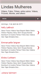 Mobile Screenshot of mulheresblog2011.blogspot.com